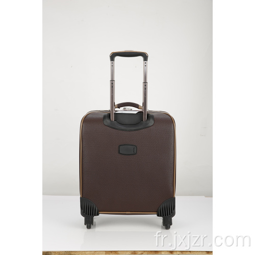valise en PU brun super silencieux